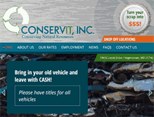 Tablet Screenshot of conservit.net